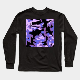 Copy of Purple and black II Long Sleeve T-Shirt